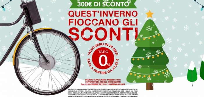 SCONTI INVERNALI BY ASKOLL: 300€ su tutte le e-bike Askoll fini a gennaio! ARMAROLI BIKE WORLD, BOLOGNA,300€ DI SCONTO SULLE E-BIKE ASKOLL